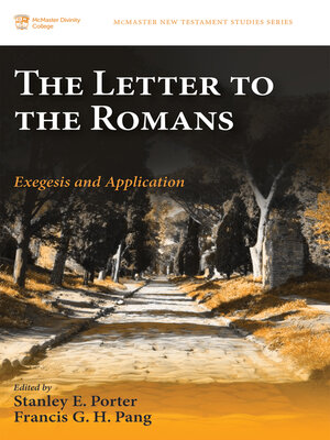 cover image of The Letter to the Romans